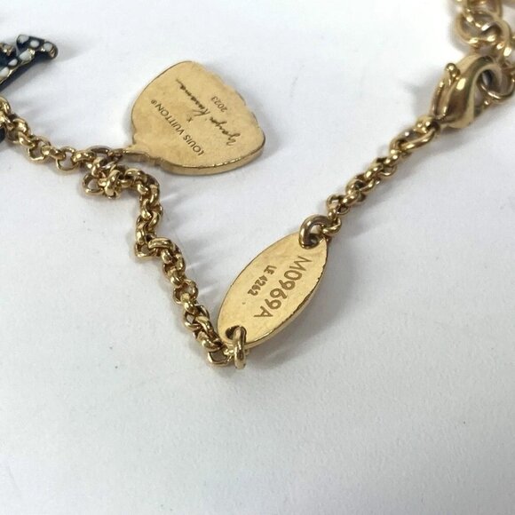 LOUIS VUITTON M0969A Yayoi Kusama polka dot pumpkin LV Iconic Bracelet - Picture 7 of 14